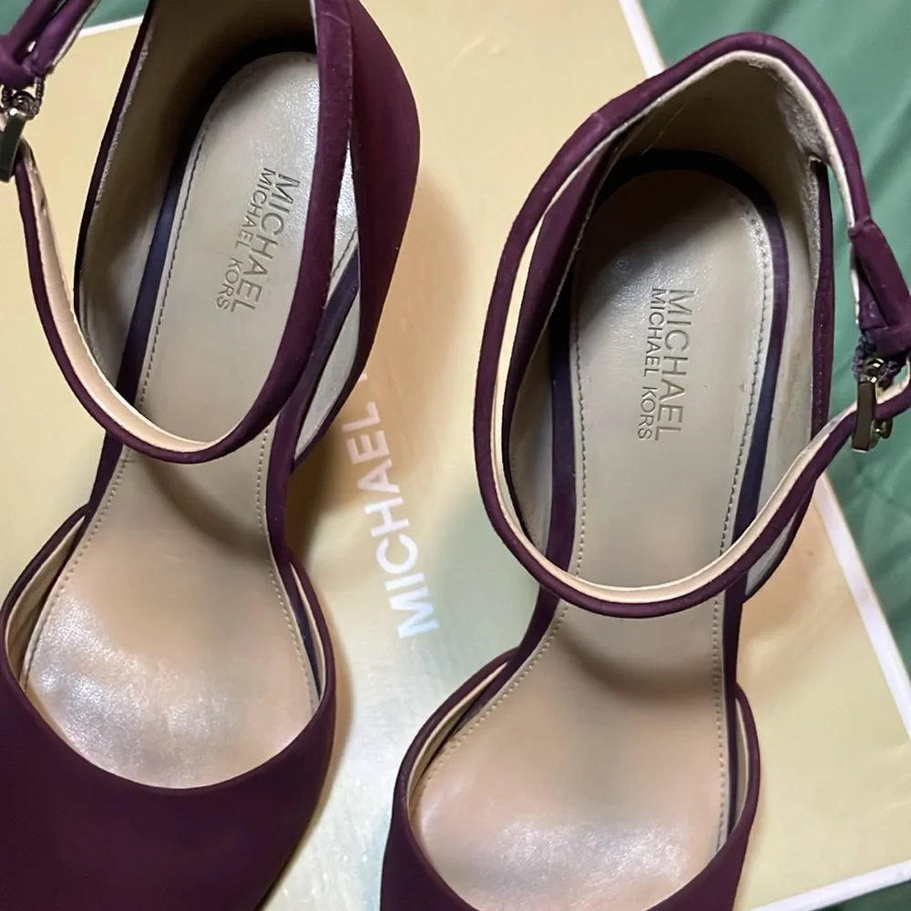 Michael Kors Georgia Ankle Strap Pump